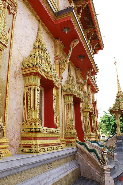 Beau Temple Thaïlande Religion Bouddhisme — Photo