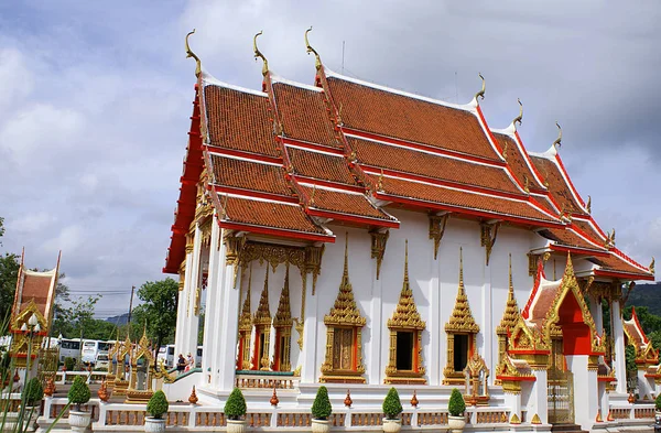Piękna Świątynia Tajlandii Religia Buddyzm — Zdjęcie stockowe