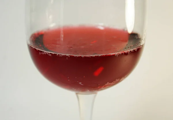 Copo Vinho Tinto Uma Bebida — Fotografia de Stock