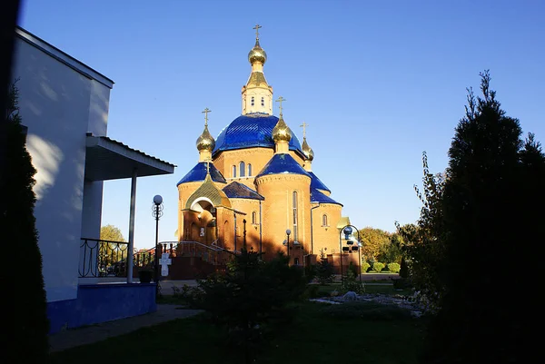 Templo Iglesia Otoño Parque Otoño — Foto de Stock