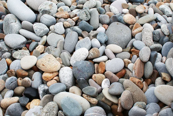 海の石 ビーチの小石 海の海岸 — ストック写真