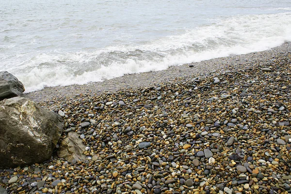 Large Stones Seashore Stones Beach — Stock Photo, Image