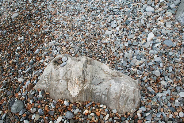 Grandes Piedras Playa Orillas Del Mar —  Fotos de Stock