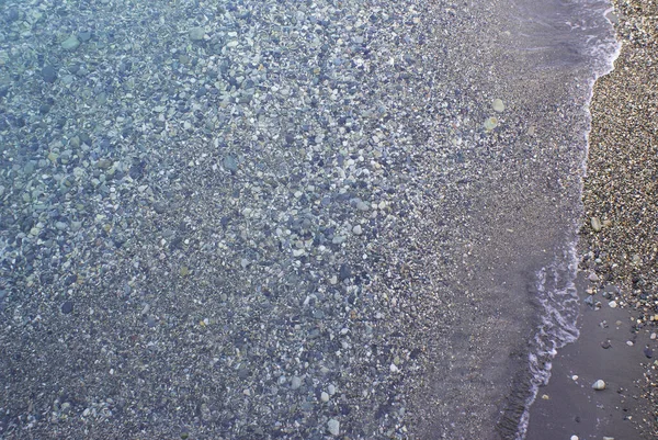 Clear Water Sea Bottom Sea Pebbles — Stock Photo, Image