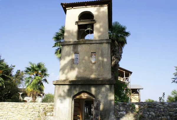 Devastated Temple Medieval Building View — Stock Photo, Image