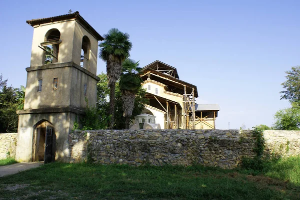 Devastated Temple Medieval Building View — Stock Photo, Image