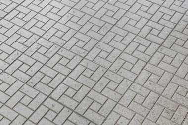 Yaya yolu kiremitleri yürüyüş deseni