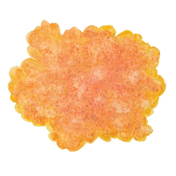 Orange Olive Watercolor Cloud Background Texture Salt — Stock Photo, Image