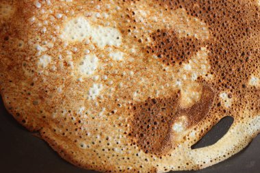 Bir Pan kızarmış gevrek gözleme