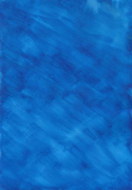 Mavi suluboya arka plan doku fırça darbesi ile