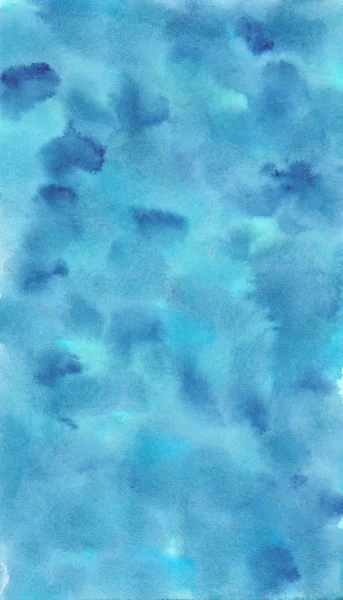 Tło nieba akwarela wiosna z teksturą — Zdjęcie stockowe