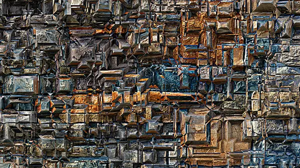 Özetler renkli dijital sanat fotoğrafı