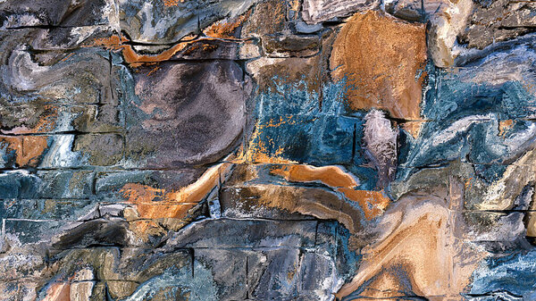 Абстрактные цветные цифровые фотографии
