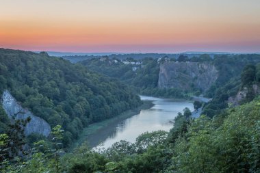 Avon Gorge - görkemli günbatımı