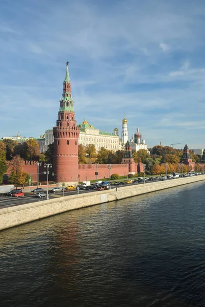 Kremlin Van Moskou Van Dijk Centrum Van Russische Hoofdstad — Stockfoto