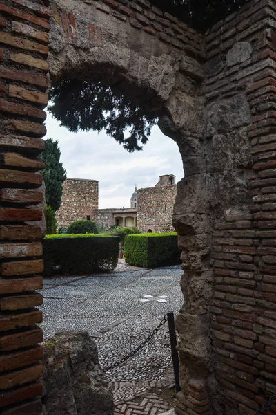 Fortezza Malaga Andalusia Attrazioni Della Spagna Meridionale — Foto Stock