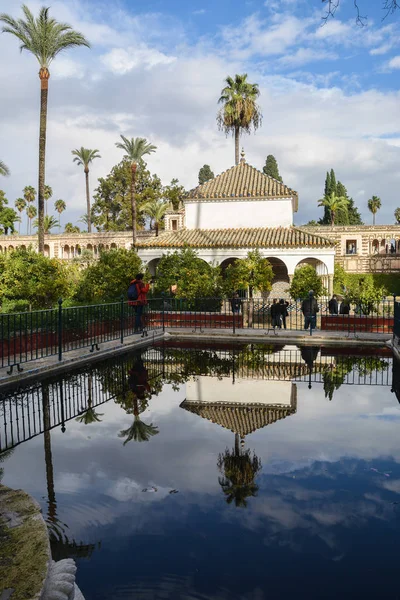 Seville Alcazar Palace Spanish Kings Andalusia Spain — Stockfoto