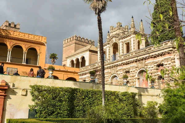 Séville Alcazar Palais Des Rois Espagne Andalousie Espagne — Photo