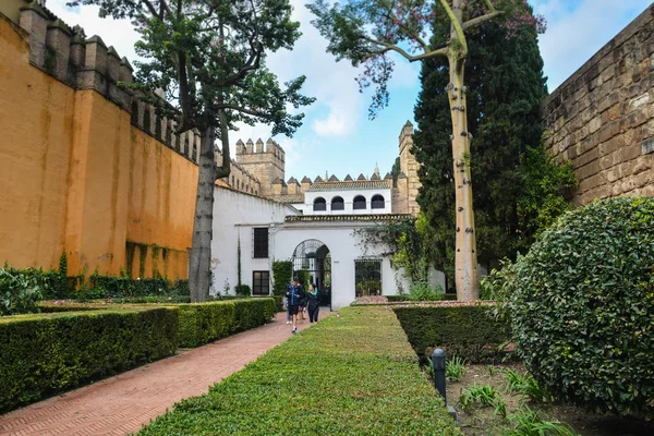 Seville Alcazar Palace Spanish Kings Andalusia Spain — Stockfoto