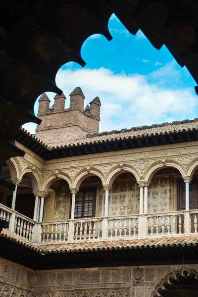 Севилья Альказар Дворец Испанских Королей Андалусии Испания — стоковое фото