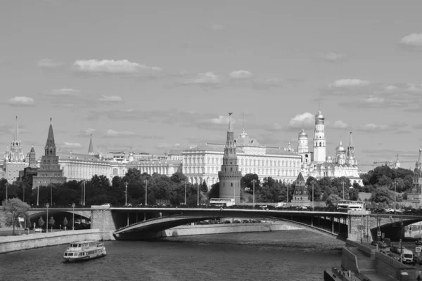Kremlin Moscú Terraplén Centro Capital Rusa — Foto de Stock