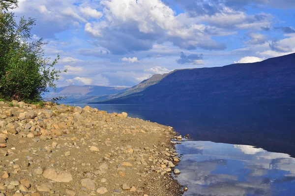 Lago Perro Meseta Putorana Paisaje Acuático Verano Taimyr Siberia Rusia —  Fotos de Stock