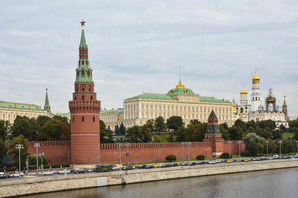 Palacio Del Gran Kremlin Moscú Terraplén Del Kremlin Gran Residencia — Foto de Stock