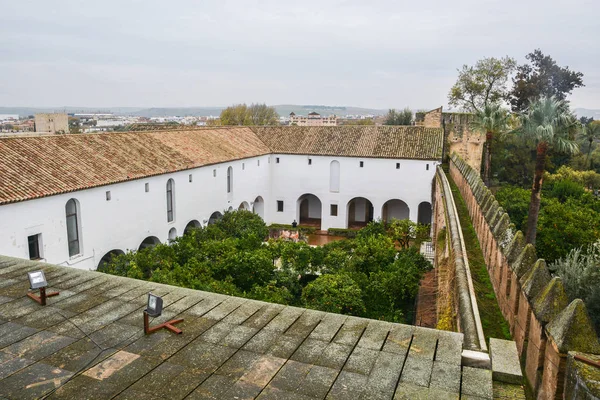 Alcazar Dei Cristiani Cordova Fortezza Medievale Situata Nel Centro Storico — Foto Stock