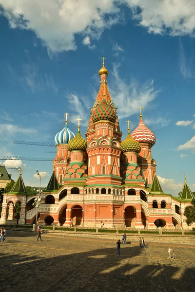 Basil Cathedral Pokrovsky Church Red Square Moscow — Stock Photo, Image