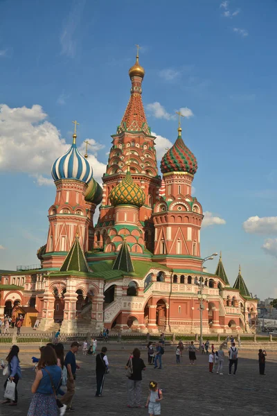 St. Basil's Cathedral in Moscow. — Stock Photo, Image