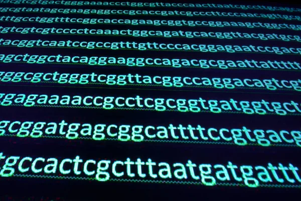 Het genoom sequencing. — Stockfoto