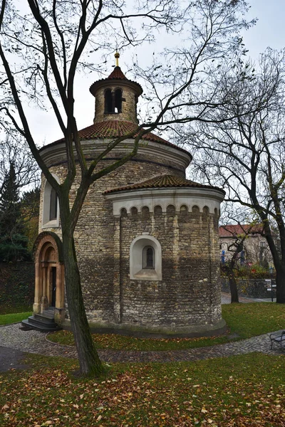 Rotonda de San Martín en Vysehrad, Praga . —  Fotos de Stock