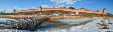 Suzdal'da Bahar, panorama. 