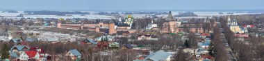 Suzdal'da Bahar, panorama. 