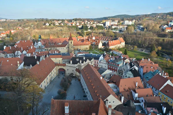 Cesky Krumlov is een Unesco World Heritage Site. — Stockfoto