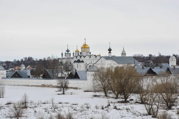 Ryska ortodoxa kyrkor och kloster. — Stockfoto