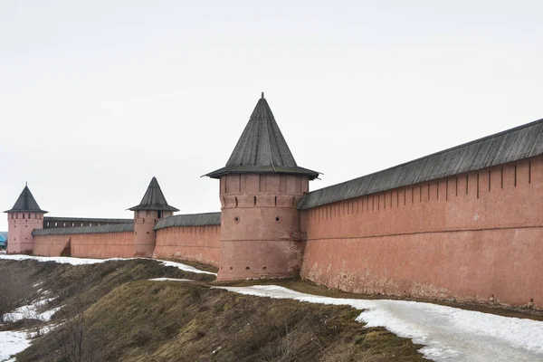 Mosteiro Spaso-evfimiev em Suzdal . — Fotografia de Stock