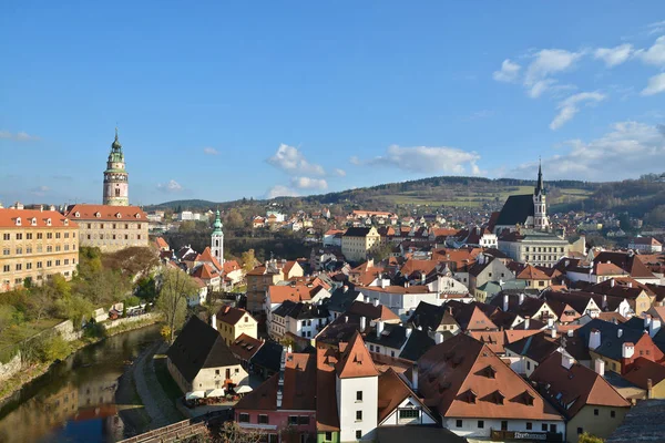 Cesky Krumlov is een Unesco World Heritage Site. — Stockfoto