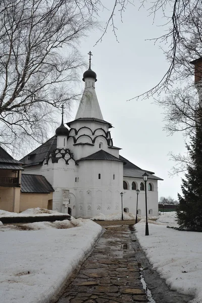 Asunción refectorio Iglesia del monasterio de Spaso-evfimiev . — Foto de Stock