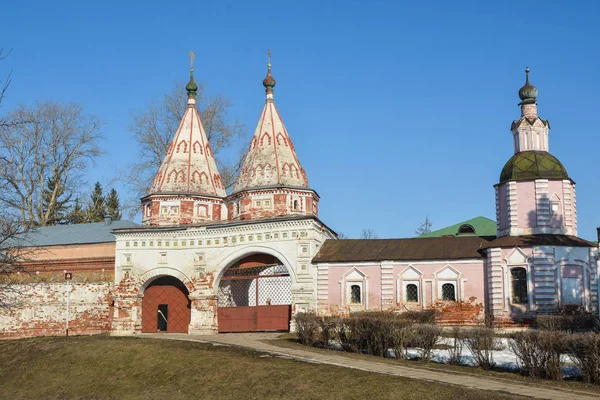 Rus Ortodoks kilise ve manastırları. — Stok fotoğraf