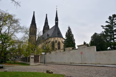 Basilica Aziz Peter ve Paul Vysehrad, Prague. 