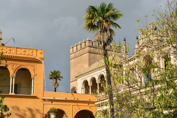 Alcazar Sevilha Palácio Complexo Sevilha Andaluzia Espanhola — Fotografia de Stock