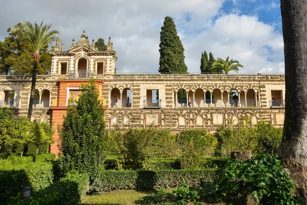 Alcázar Sevilla Complejo Palaciego Sevilla Andalucía Española — Foto de Stock