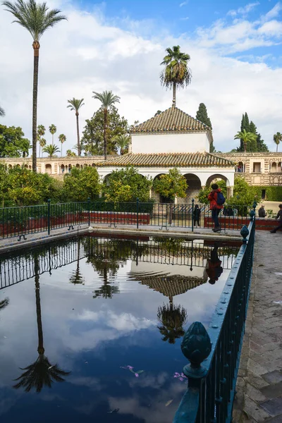 Alcazar Från Sevilla Palats Komplex Sevilla Spanska Andalusien — Stockfoto
