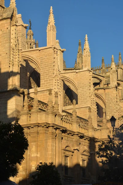 Seville Cathedral Largest Gothic Cathedral Europe — Stock Photo, Image