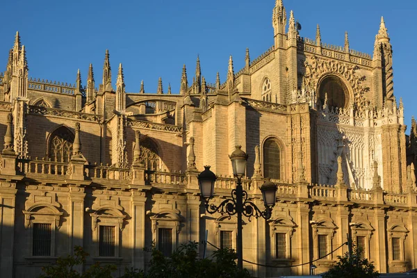 Sevillas Katedral Europas Största Gotiska Katedral — Stockfoto