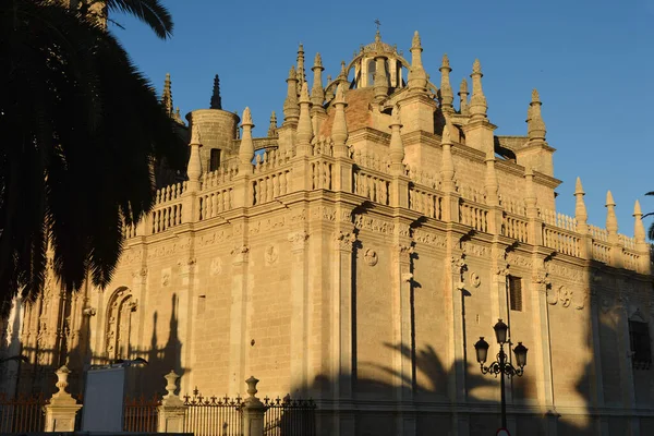 Catedral Sevilha Maior Catedral Gótica Europa — Fotografia de Stock