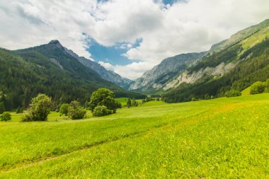 Styria 'daki Hochschwab Dağları manzarası