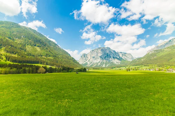 Veduta Delle Montagne Hochschwab Stiria — Foto Stock