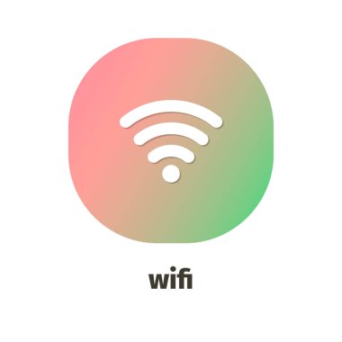 Web ve mobil uygulamalar için WiFi vektör simge